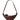 Lemaire Small Coated Croissant Bag C. Fondant