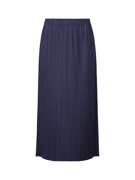 Issey Miyake Pleats Please Monthly Skirt Navy