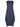 Issey Miyake navy sleeveless pleated midi dress displayed against a white background