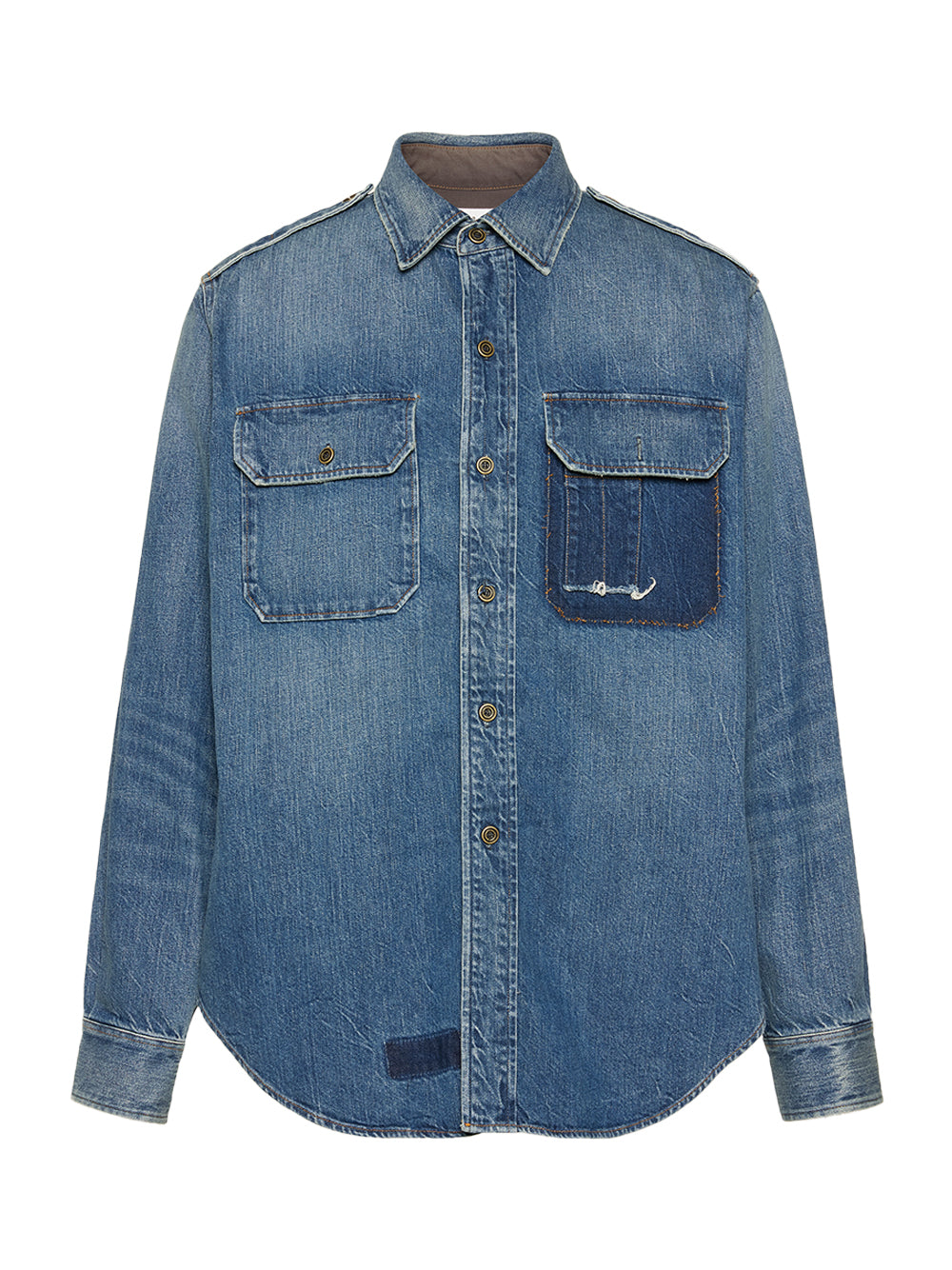 Maison Margiela denim shirt Blue