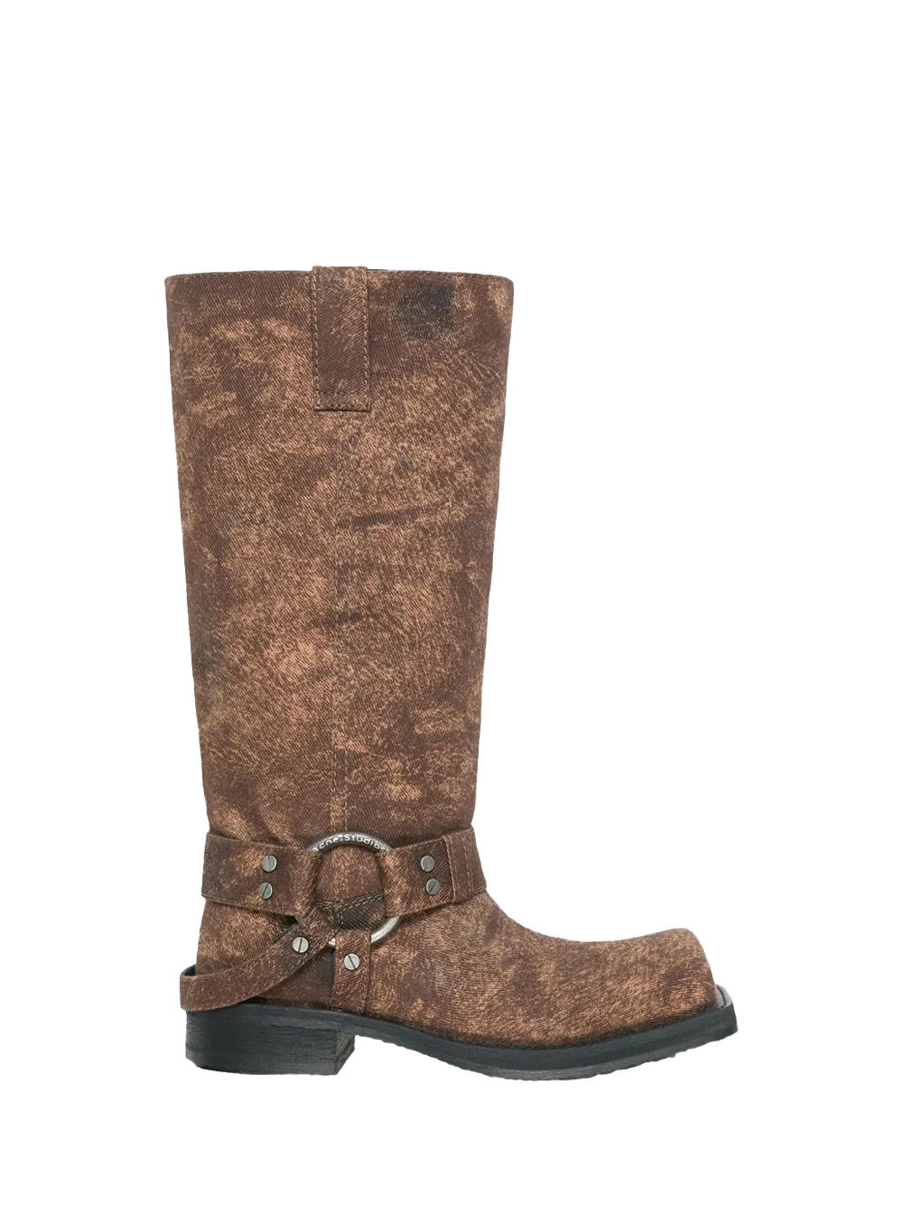 Denim Boots Rust