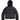 Black Canada Goose cropped hooded puffer jacket, flat front product shot — 2088WT-9061 at MINOX boutique, Oxford