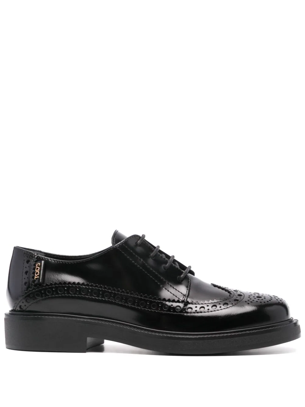 Tod's Lace-ups Leather Oxford Black