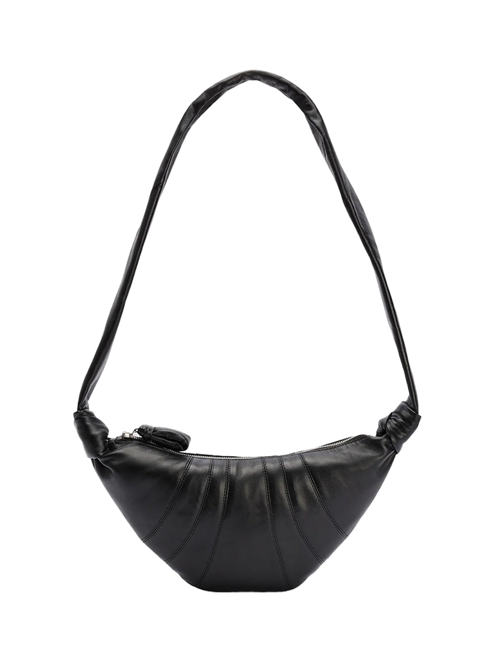 Lemaire small croissant bag Black